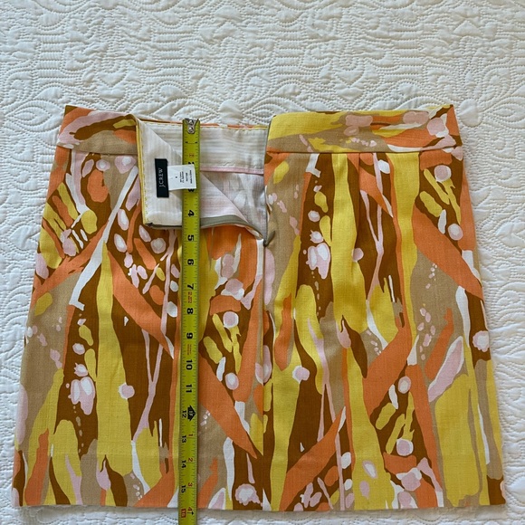 J Crew Mini Skirt, Multi Color - Picture 3 of 3